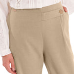 Pantalón Fibras Recicladas Mujer Hornacal Beige Rockford