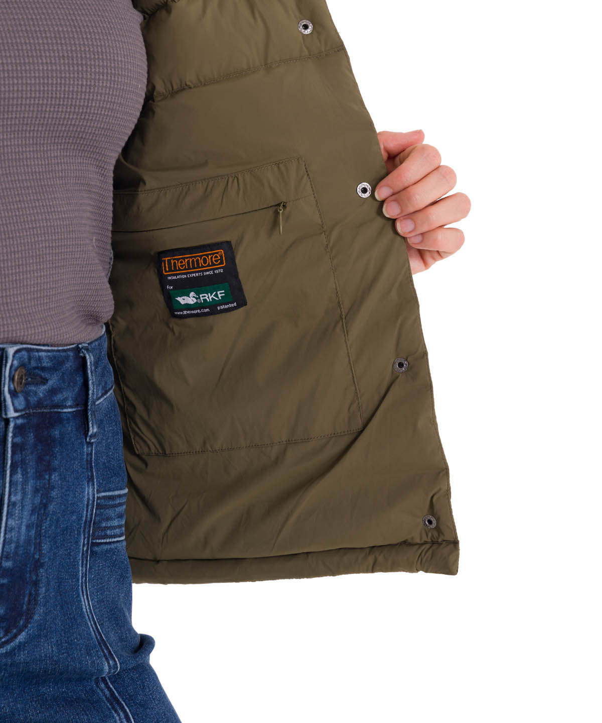 Parka Thermore Mujer Eiko Verde Rockford