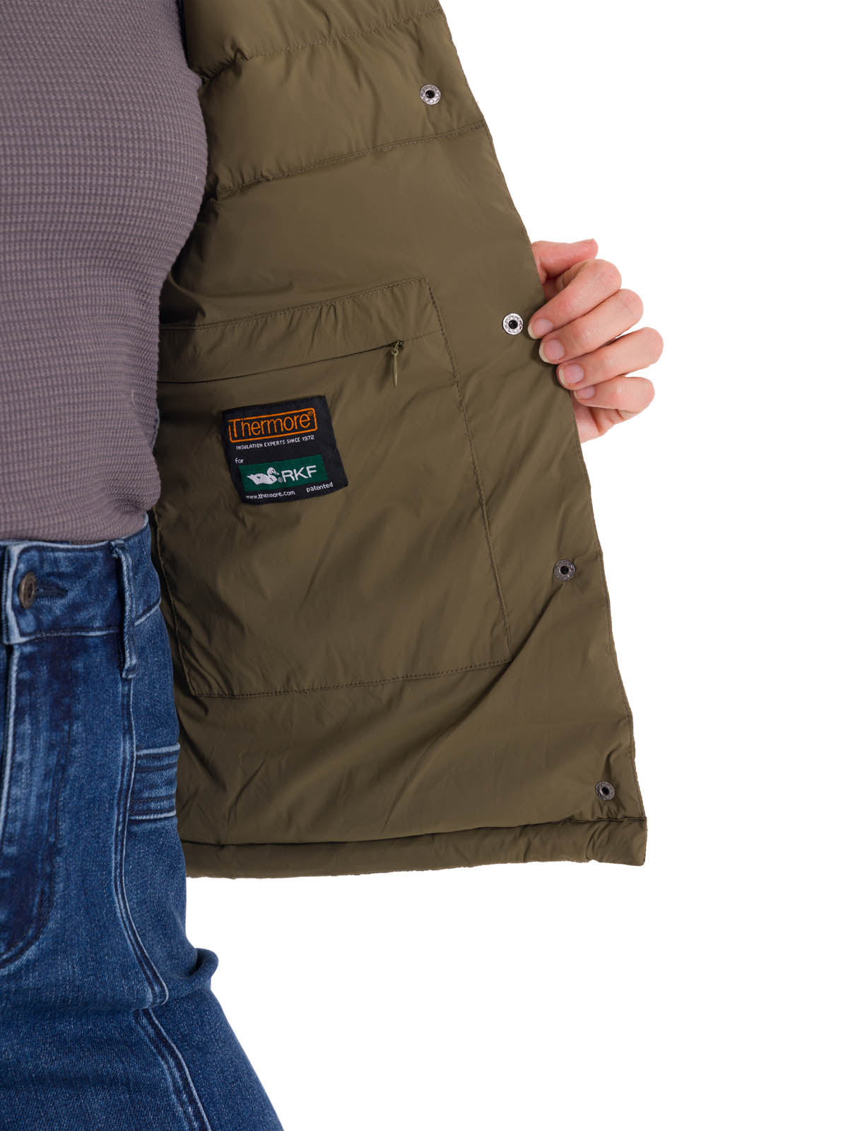 Parka Thermore Mujer Eiko Verde Rockford