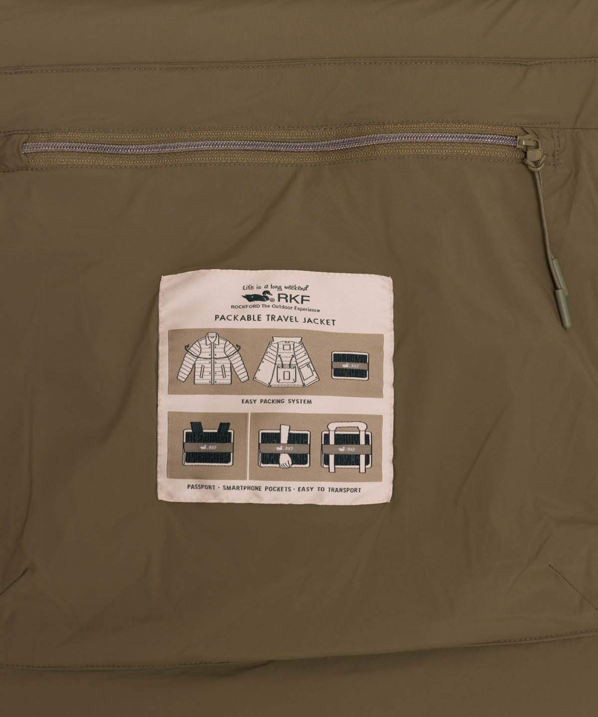 Parka Thermore Mujer Eiko Verde Rockford
