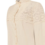 Blusa Algodón Orgánico Mujer Lhotse Beige Rockford