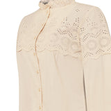 Blusa Algodón Orgánico Mujer Lhotse Beige Rockford