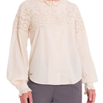 Blusa Algodón Orgánico Mujer Lhotse Beige Rockford