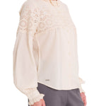 Blusa Algodón Orgánico Mujer Lhotse Beige Rockford