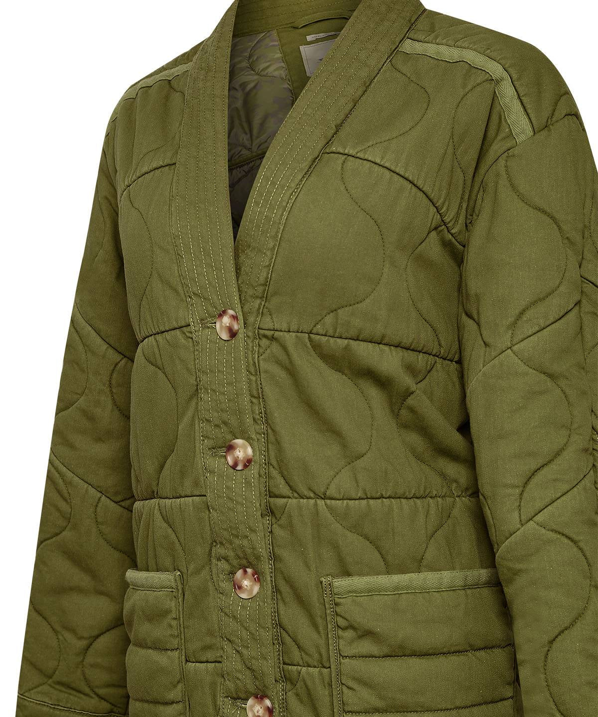 Chaqueta Thermore Mujer Malawi Verde Rockford