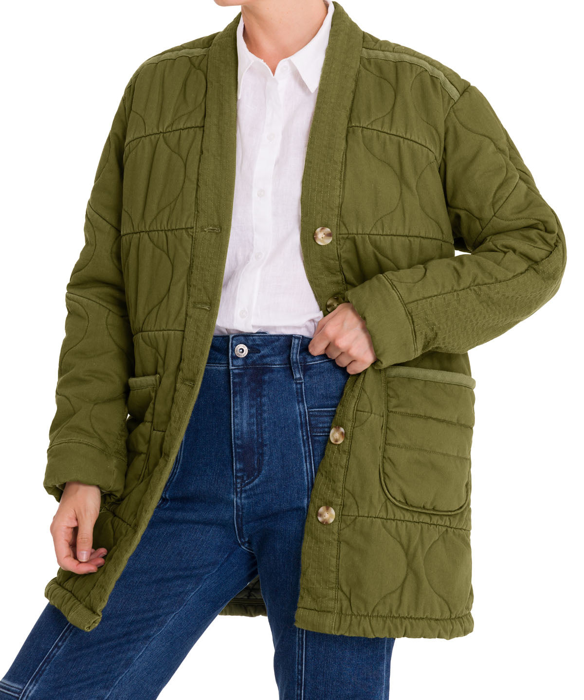 Chaqueta Thermore Mujer Malawi Verde Rockford
