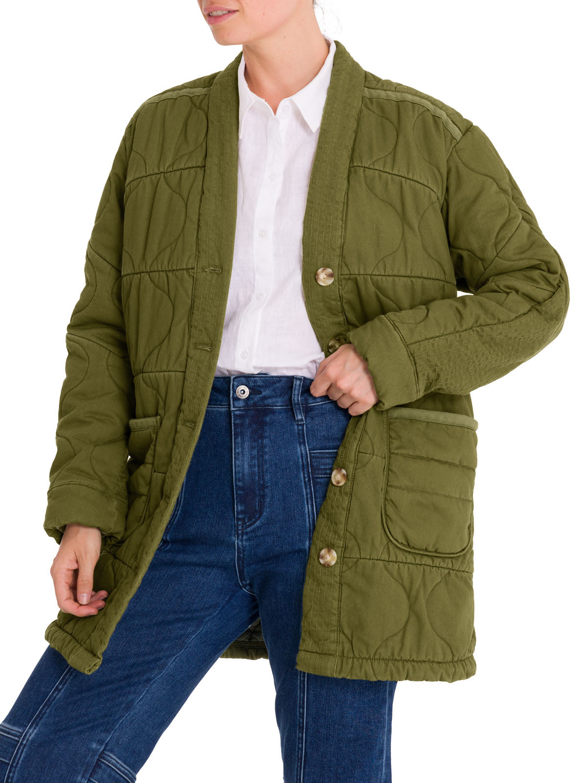 Chaqueta Thermore Mujer Malawi Verde Rockford