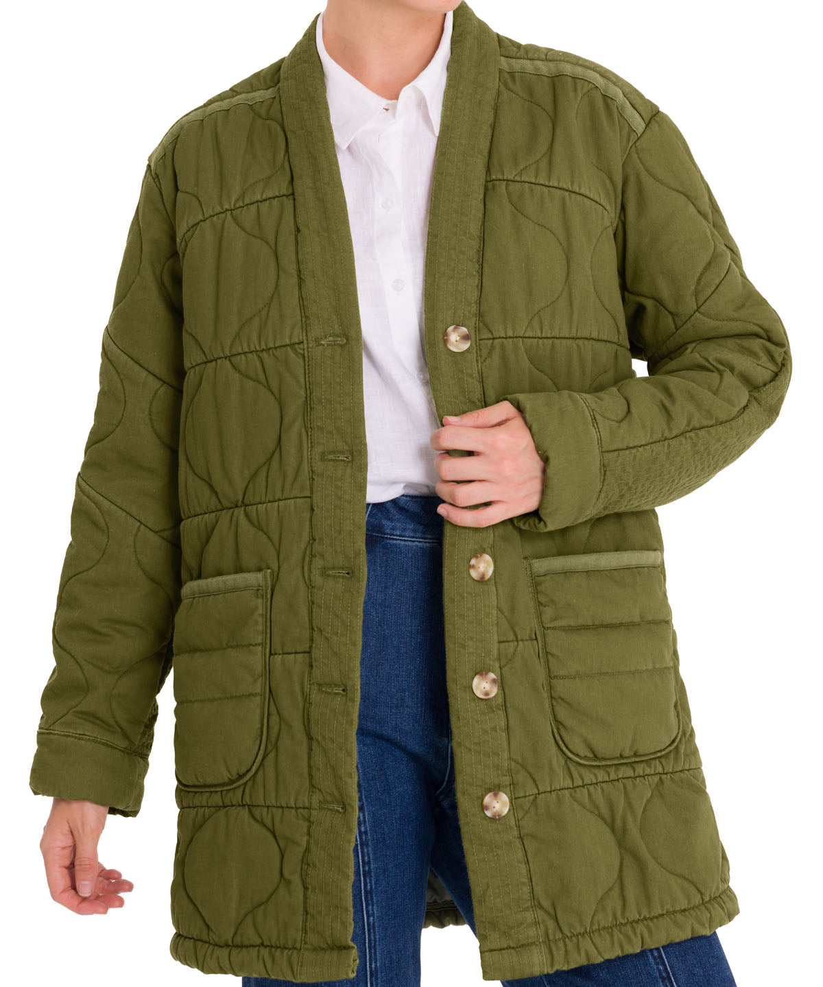 Chaqueta Thermore Mujer Malawi Verde Rockford