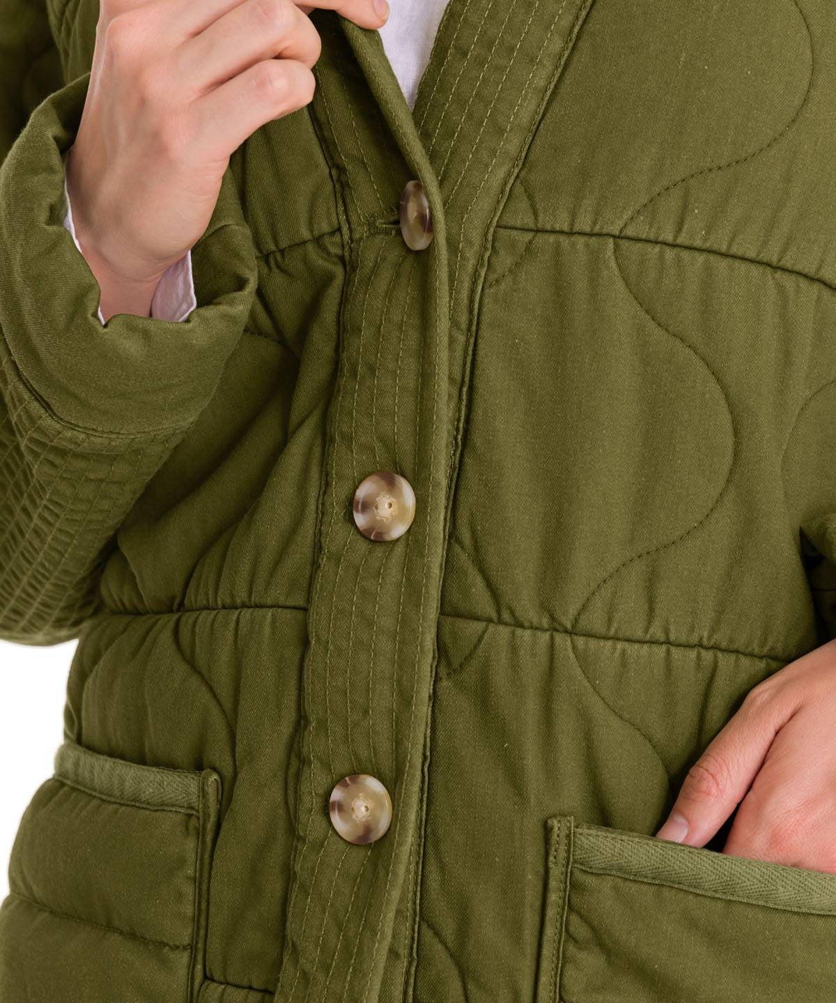 Chaqueta Thermore Mujer Malawi Verde Rockford