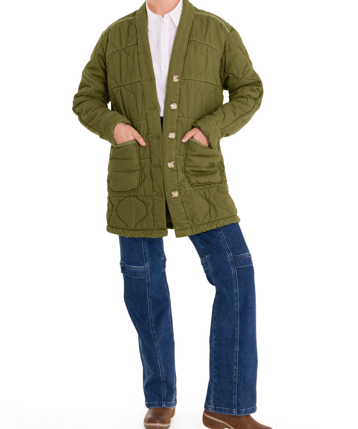 Chaqueta Thermore Mujer Malawi Verde Rockford