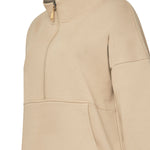 Polerón Algodón Orgánico Mujer Cali Beige Rockford