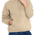 Polerón Algodón Orgánico Mujer Cali Beige Rockford