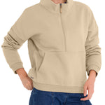 Polerón Algodón Orgánico Mujer Cali Beige Rockford