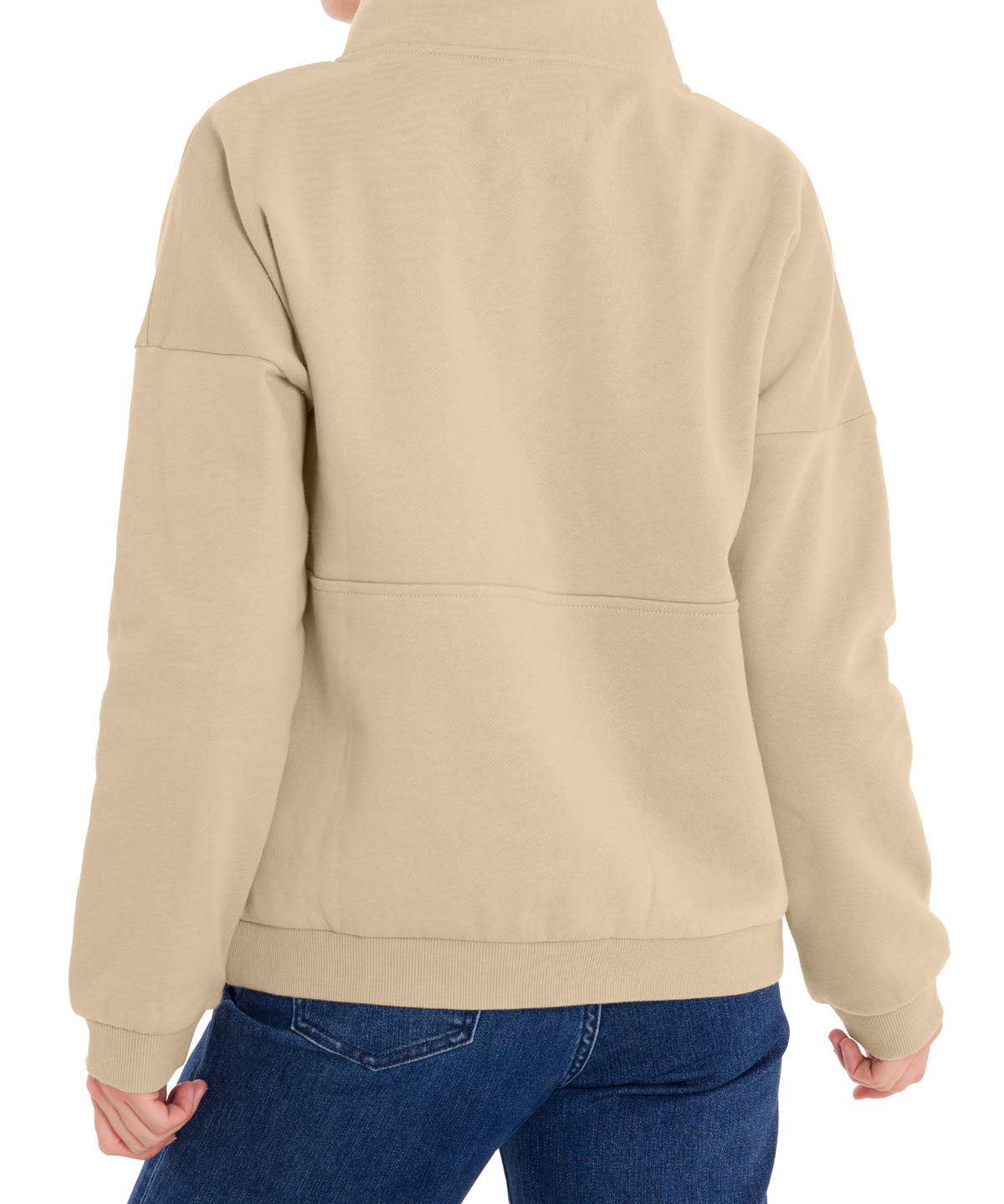 Polerón Algodón Orgánico Mujer Cali Beige Rockford