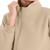Polerón Algodón Orgánico Mujer Cali Beige Rockford