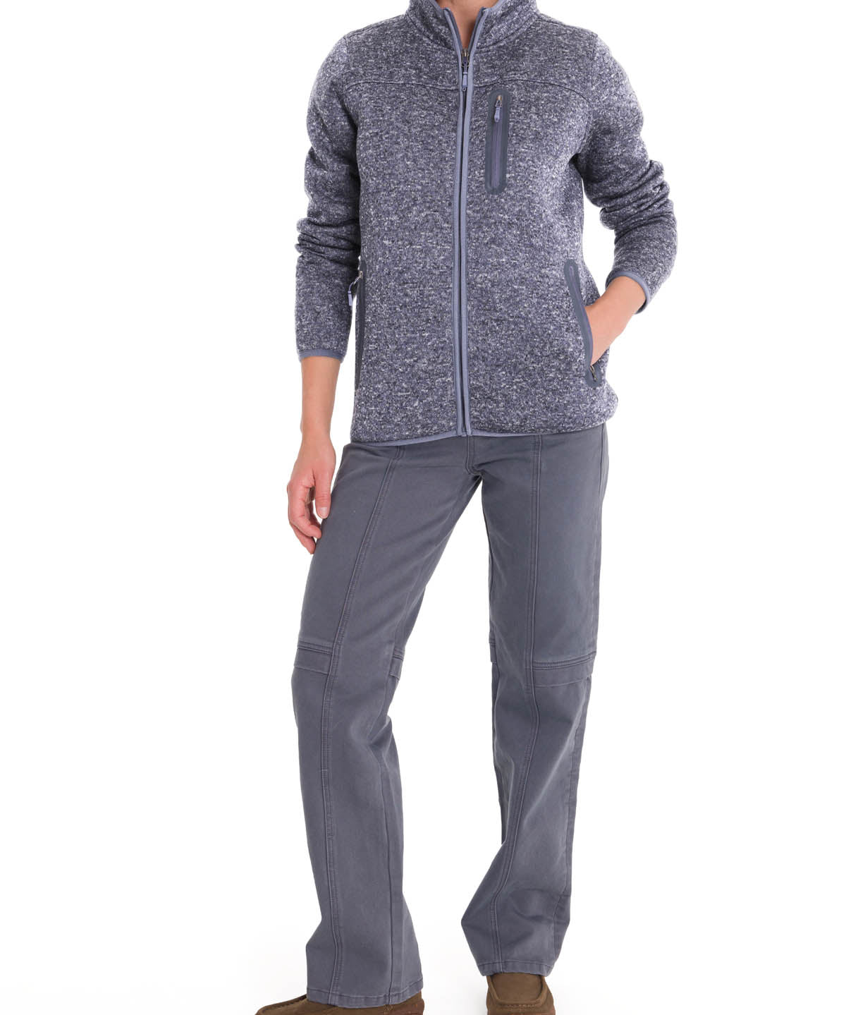 Polar Fibras Recicladas Mujer Amber Azul Rockford
