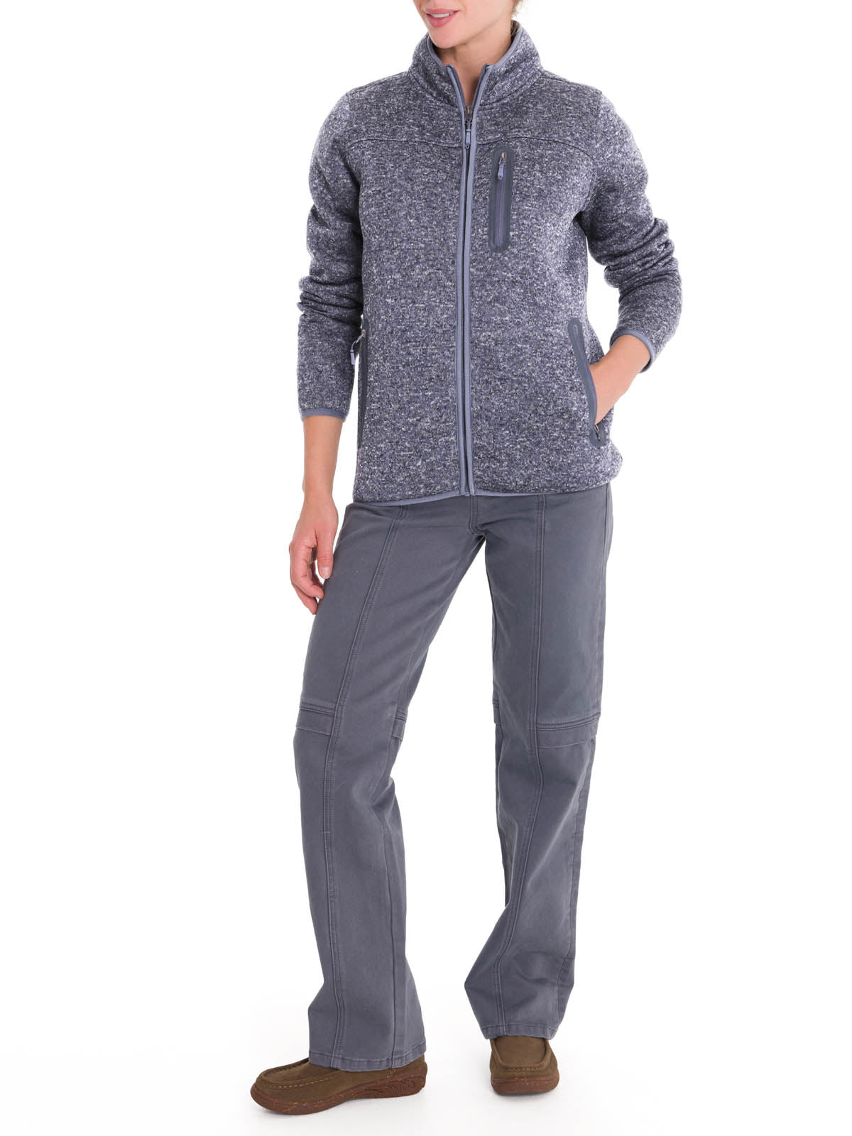 Polar Fibras Recicladas Mujer Amber Azul Rockford