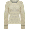 Sweater Algodón Mujer Dindo Beige Rockford