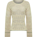 Sweater Algodón Mujer Dindo Beige Rockford