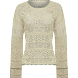 Sweater Algodón Mujer Dindo Beige Rockford