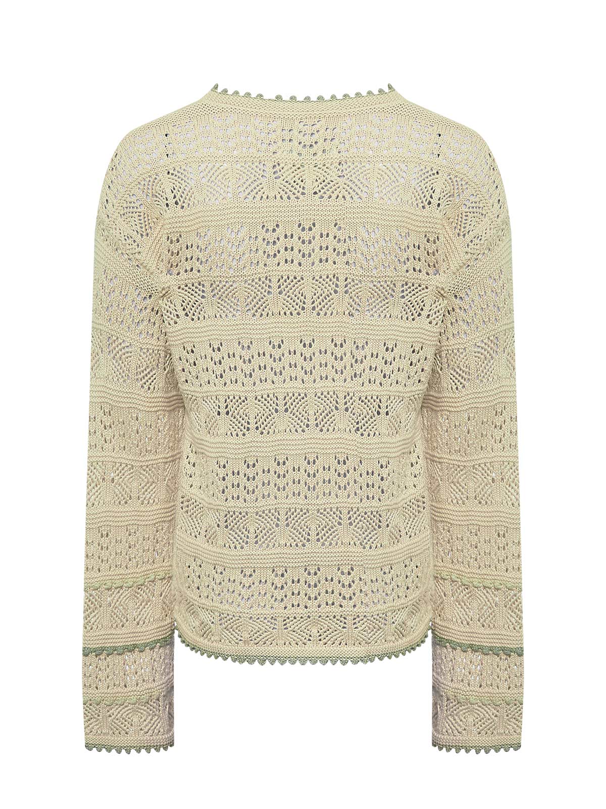 Sweater Algodón Mujer Dindo Beige Rockford
