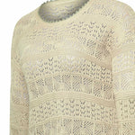 Sweater Algodón Mujer Dindo Beige Rockford