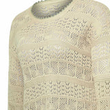 Sweater Algodón Mujer Dindo Beige Rockford