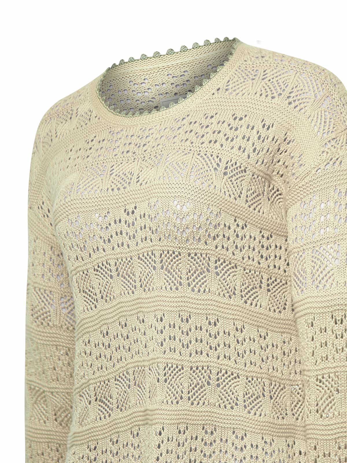 Sweater Algodón Mujer Dindo Beige Rockford