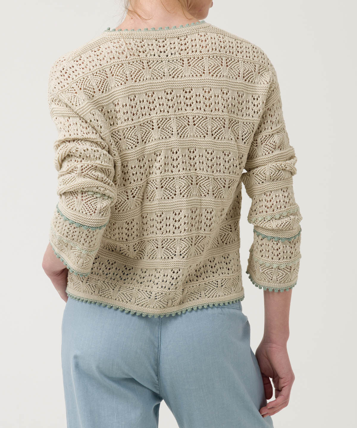 Sweater Algodón Mujer Dindo Beige Rockford