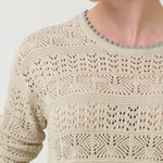 Sweater Algodón Mujer Dindo Beige Rockford