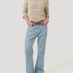 Sweater Algodón Mujer Dindo Beige Rockford