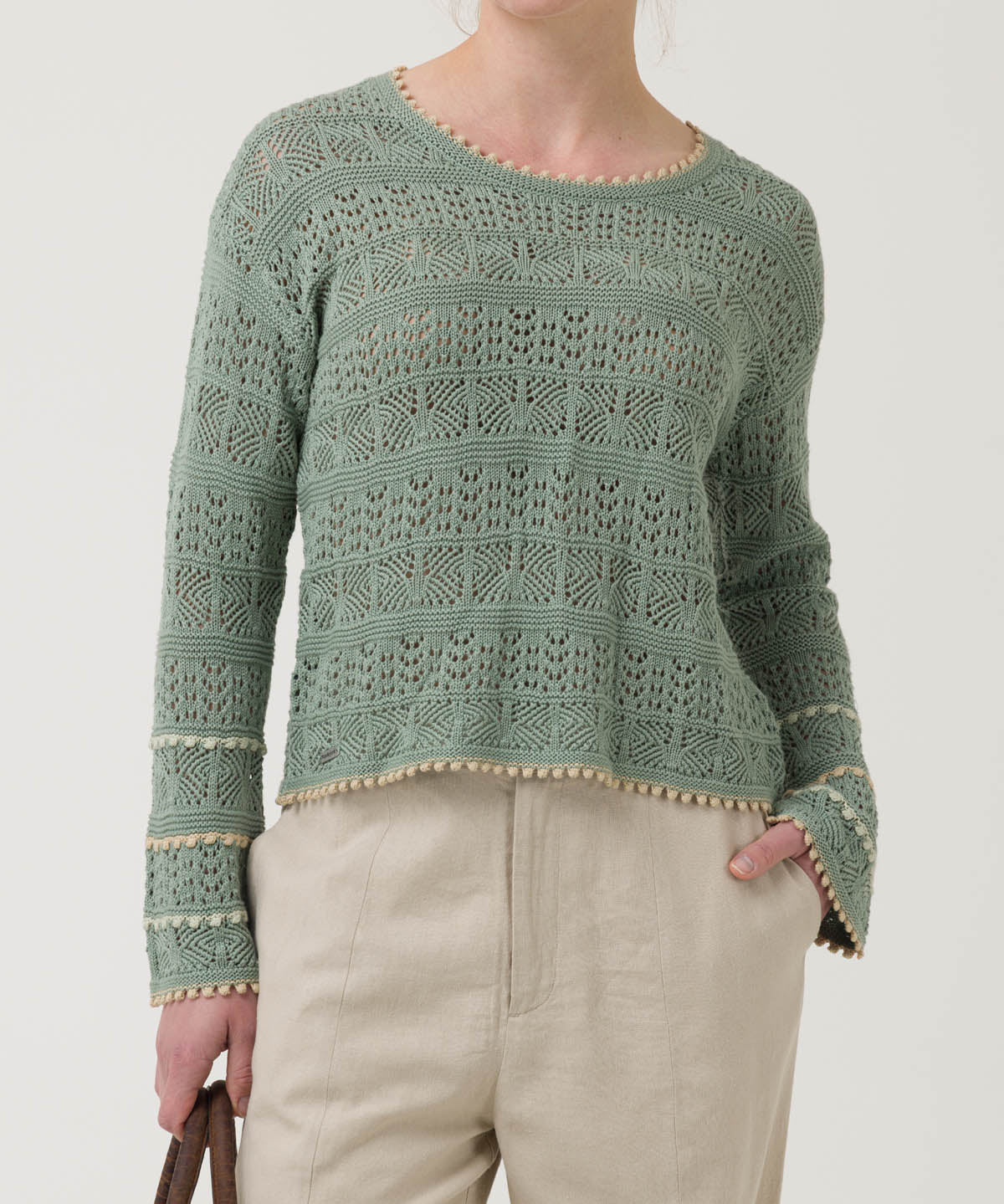 Sweater Algodón Mujer Dindo Azul Rockford