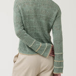 Sweater Algodón Mujer Dindo Azul Rockford