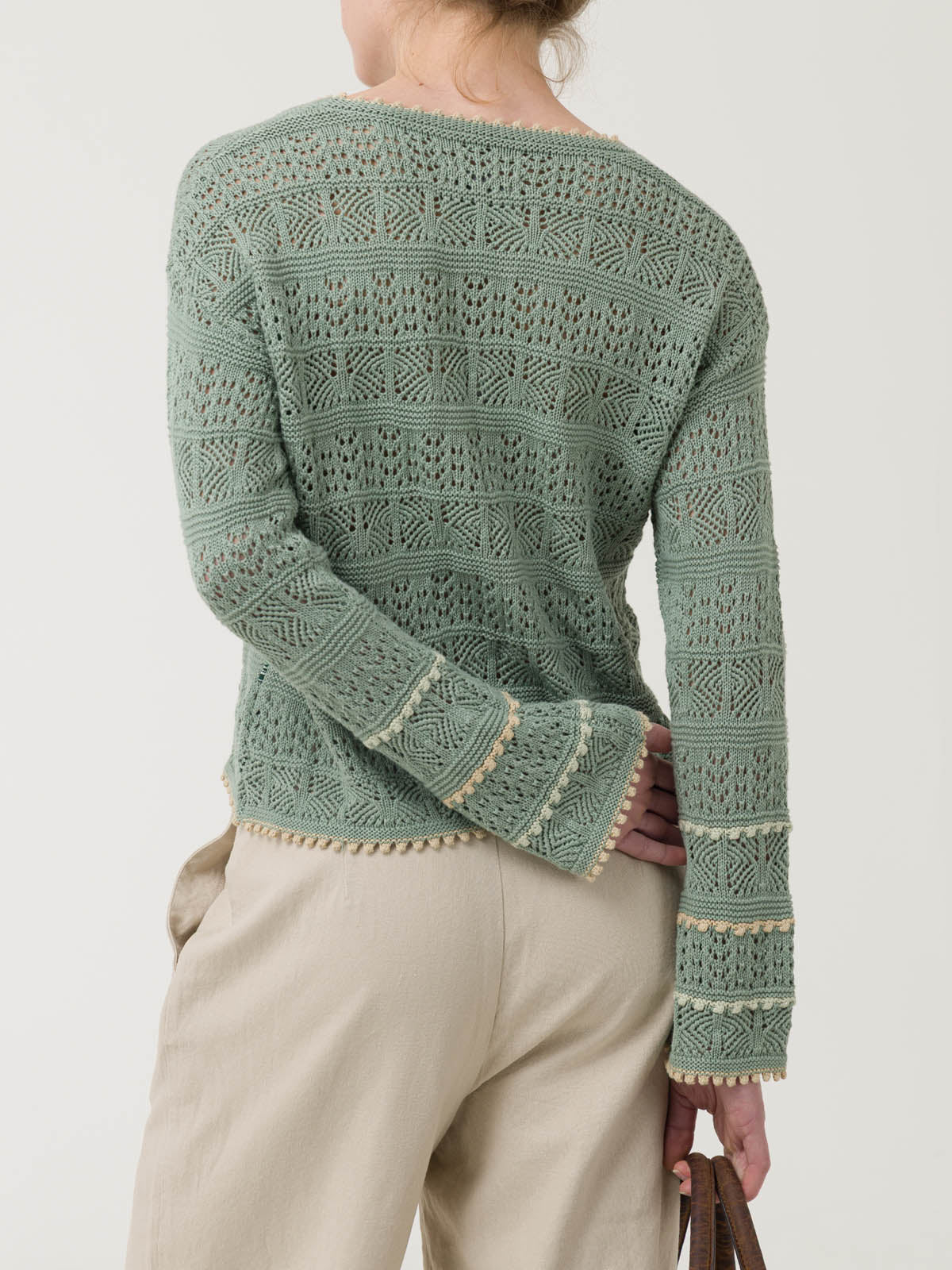 Sweater Algodón Mujer Dindo Azul Rockford