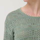 Sweater Algodón Mujer Dindo Azul Rockford