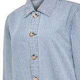 Chaqueta Algodón Mujer Zanzibar Azul Rockford