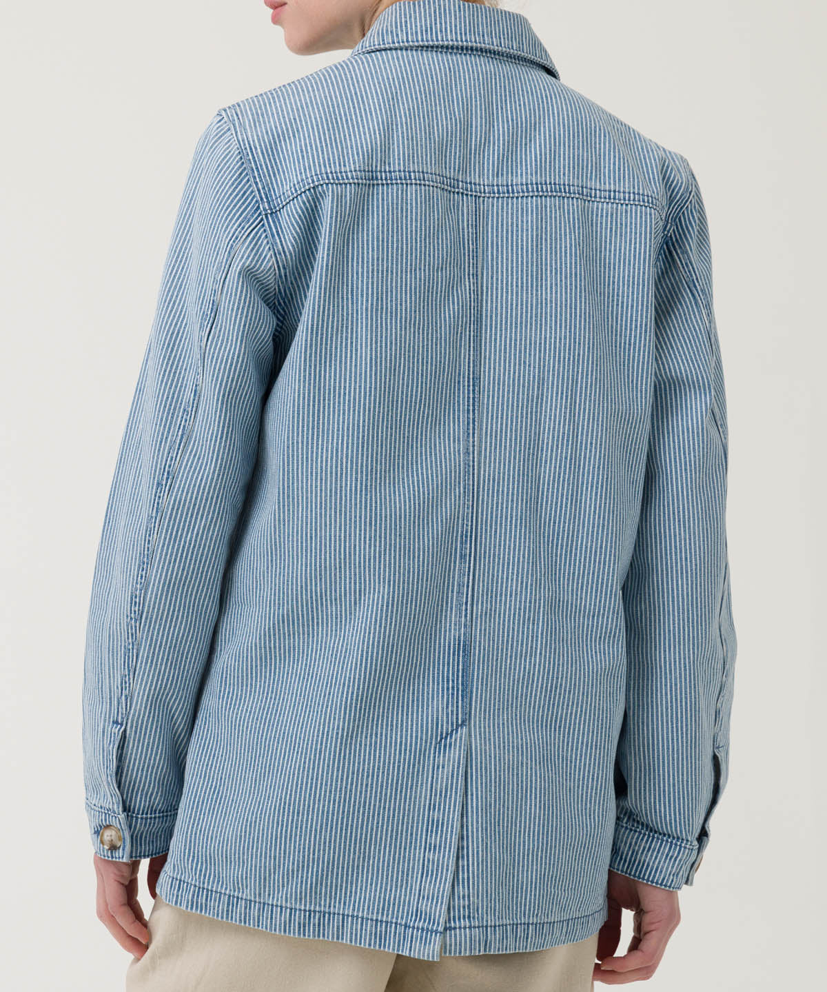 Chaqueta Algodón Mujer Zanzibar Azul Rockford