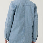 Chaqueta Algodón Mujer Zanzibar Azul Rockford