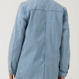 Chaqueta Algodón Mujer Zanzibar Azul Rockford
