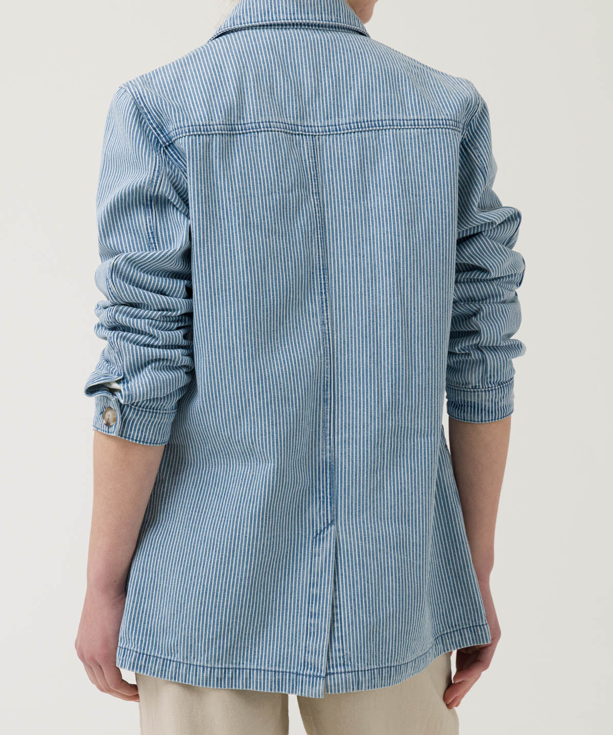 Chaqueta Algodón Mujer Zanzibar Azul Rockford