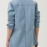 Chaqueta Algodón Mujer Zanzibar Azul Rockford