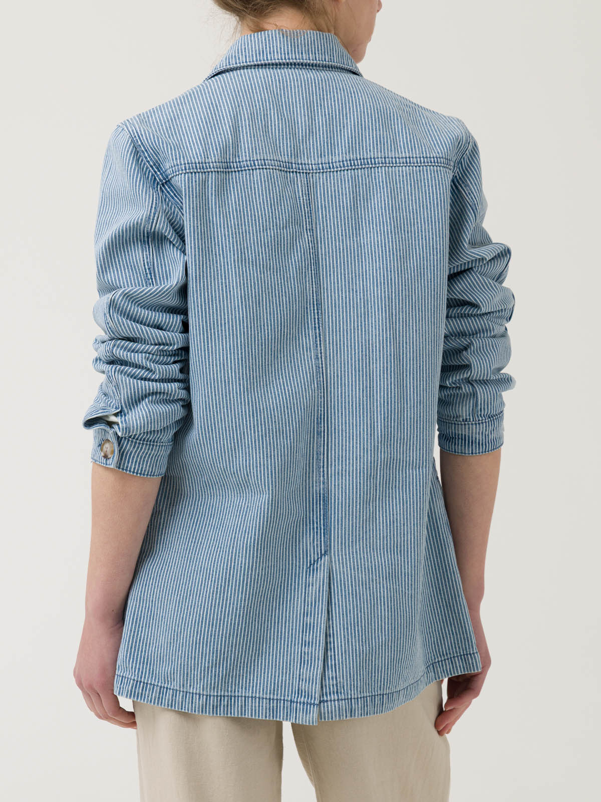 Chaqueta Algodón Mujer Zanzibar Azul Rockford