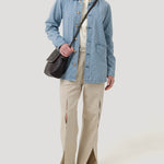 Chaqueta Algodón Mujer Zanzibar Azul Rockford