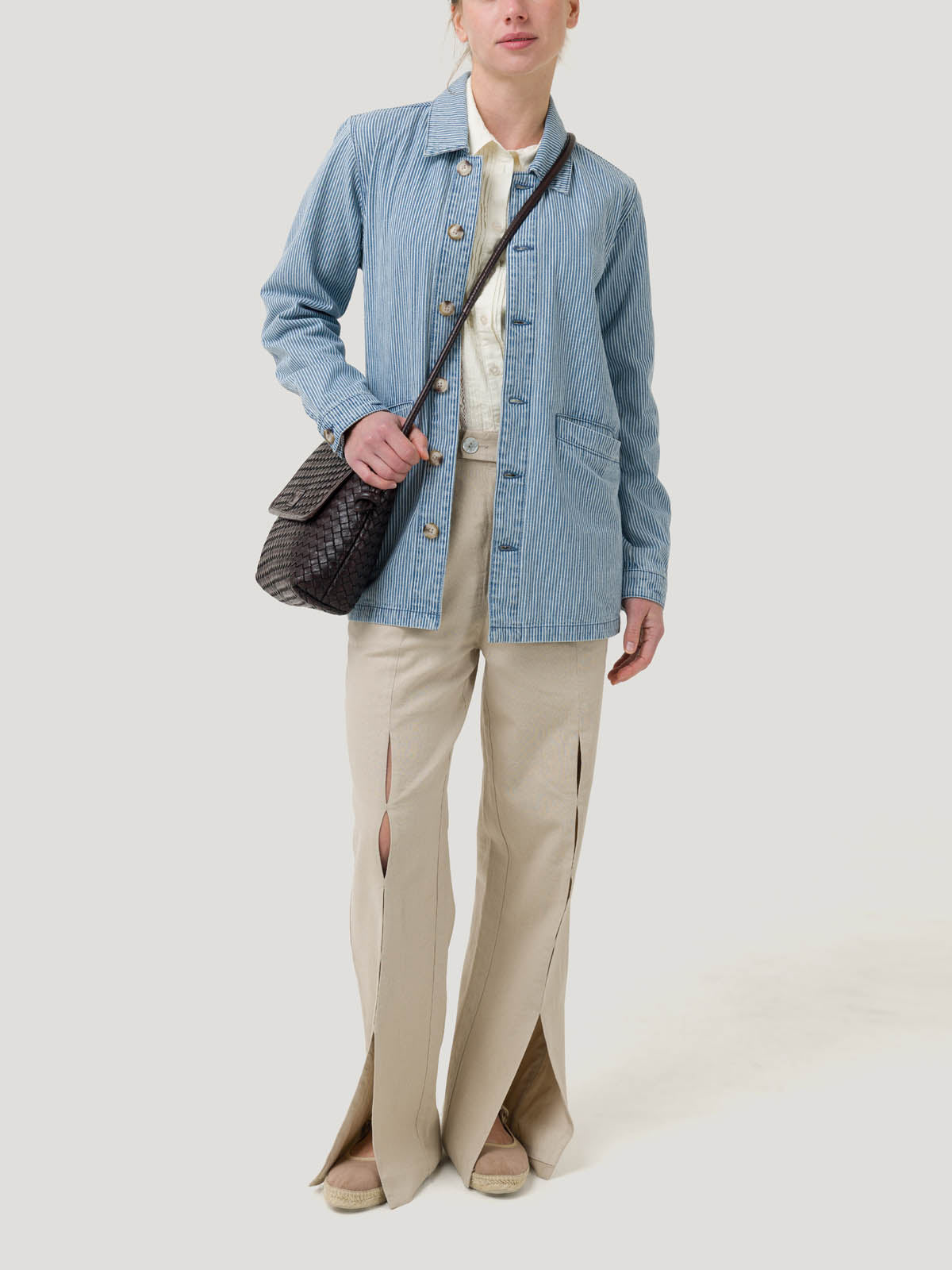 Chaqueta Algodón Mujer Zanzibar Azul Rockford