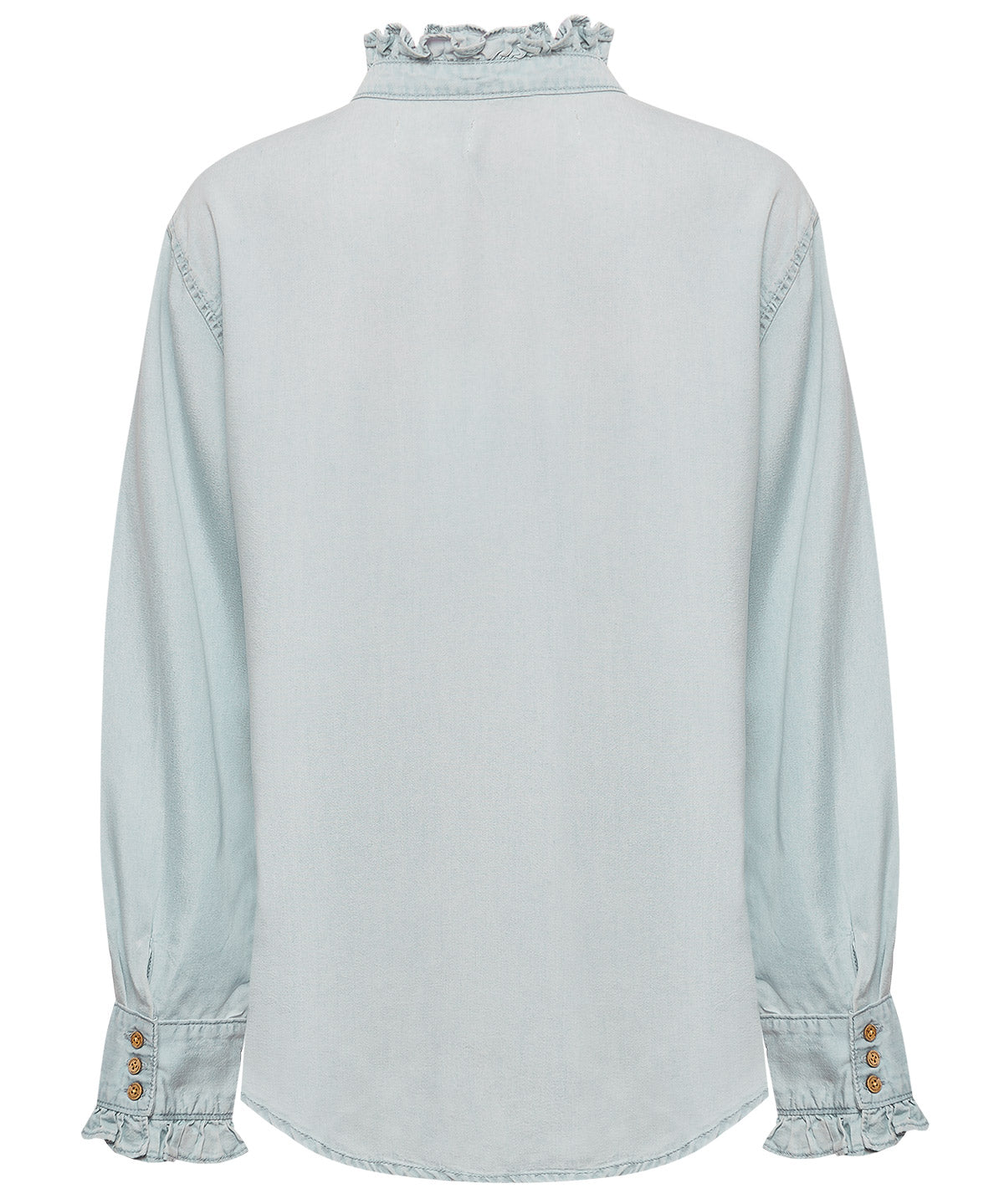 Blusa Tencel Mujer Raulí Azul Rockford