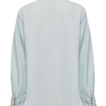 Blusa Tencel Mujer Raulí Azul Rockford