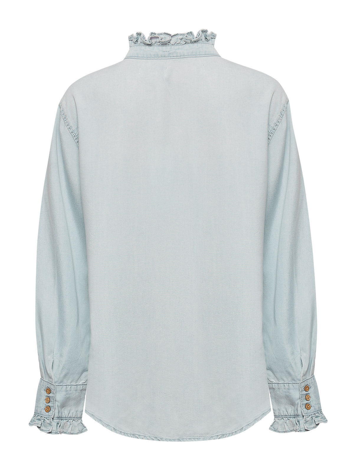 Blusa Tencel Mujer Raulí Azul Rockford