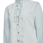 Blusa Tencel Mujer Raulí Azul Rockford