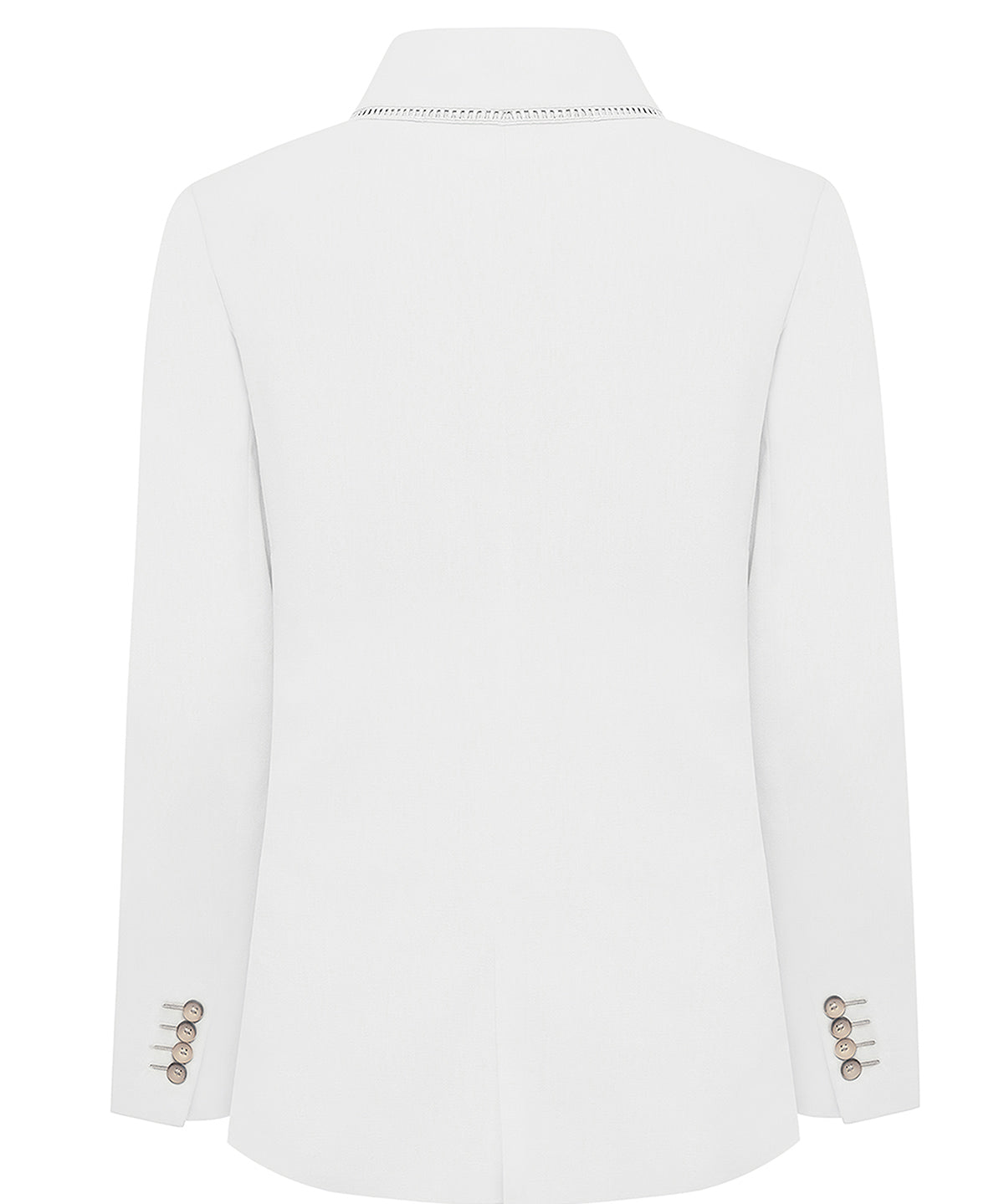 Chaqueta Lino Mujer Anana Blanco Rockford