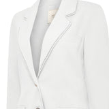 Chaqueta Lino Mujer Anana Blanco Rockford
